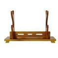 thumbnail image 4 of Samurai Sword Display Wood Katana Stand Holder 2 Rack Bracket Katana Sword Layers, 4 of 9