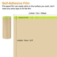 thumbnail image 2 of Uxcell Pre-Taped Masking Paper with Dispenser 5.9" x 39ft Brown Paper, 2 of 6