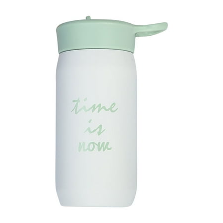 

Vacuum Cup Stainless Steel Insulated Cup Portable Heat Retaining Water Bottle Green