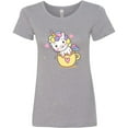 thumbnail image 3 of Inktastic Teacup Unicorn Women's T-Shirt, 3 of 5