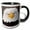 Black/White, variant on 3drose, Bald Eagles, Homer, Alaska - Us02 Aje0019 - Adam Jones, 11oz Two-tone Red Mug