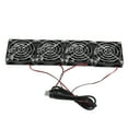 thumbnail image 2 of Ventiladores De Refrigeración Del Enrutador De 5 V Ventiladores De Refrigeración Del Enrutador Disipación De Calor Eficiente Durable Oficina Fuerte Para El Receptor DVR En Casa, 2 of 7