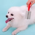 thumbnail image 3 of Pet Grooming Comb Flea Proof Dogs Cats Cleaning Brush Bathing Supplies Rabbit, 3 of 7