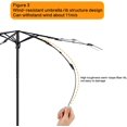 thumbnail image 3 of SAYDY Miniature Umbrella for Purse Backpack Totes, Mini Umbrella, Small Travel Umbrella Compact Mini Windproof, Lightweight Compact and Portable UV and Glare Protection, 8 Colors 0601M, 3 of 8