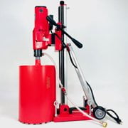 BLUEROCK ® 12Z1 T/S DUAL SPEED CONCRETE CORE DRILL WITH TILTING STAND & VACUUM READY BASE