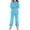Light Blue, variant on vdgthytj Boys Girls Fuzzy Fleece Pajamas Kids Cozy Wam Sweaters Top and Pants 2 Piece Sets Loungewear