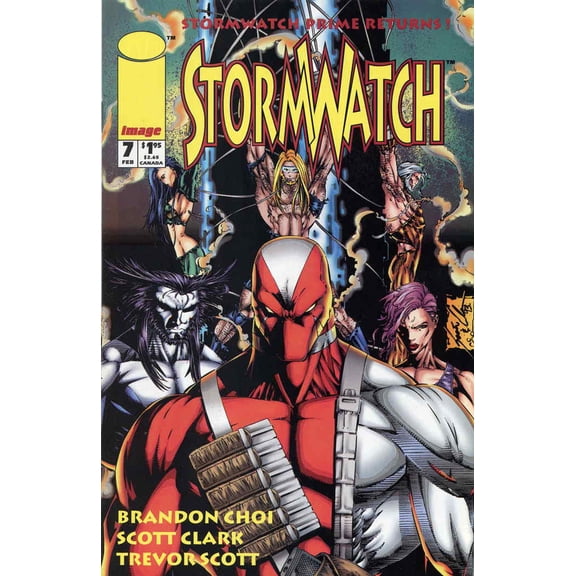 Stormwatch #7 VF ; Image Comic Book