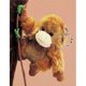thumbnail image 1 of Llavero de orangután de pelo corto Fuzzy Town Fuzzy Town 10038, 1 of 1