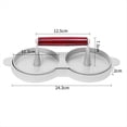 thumbnail image 3 of Prensa Doble para Hamburguesas, Máquina para Hacer Hamburguesas de Aleación de Aluminio con Manejar de Madera, Prensa para Carne, Máquina para Hacer Hamburguesas Redonda, 3 of 5
