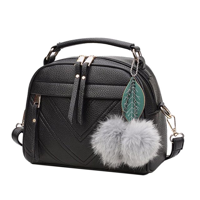 Bolsa bandolera para mujer bandolera bandolera de cuero PU / Negro Tmvgtek Para Estrenar