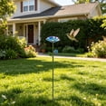 thumbnail image 5 of Metal Flower Bird Feeder Stake,Decorative Bird Feeder for Outdoor Garden,Weatherproof Metal Flower Tray Feeder,Easy Install Ground Stake,Attract Wild Birds,Yard Ornament, 5 of 5