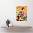 thumbnail image 2 of Pleasant Pheasant Bright Bold Vibrant Colourful Grassland Acrylic Painting Artwork Orange Pink Blue Folk Art Unframed Wall Art Print Poster Home Decor Premium, 2 of 5