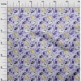 thumbnail image 3 of oneOoneViscoseJerseyMediumPurpleFabricKidsAnimalFabricForSewingPrintedCraftFabricByTheYard60InchWide, 3 of 4