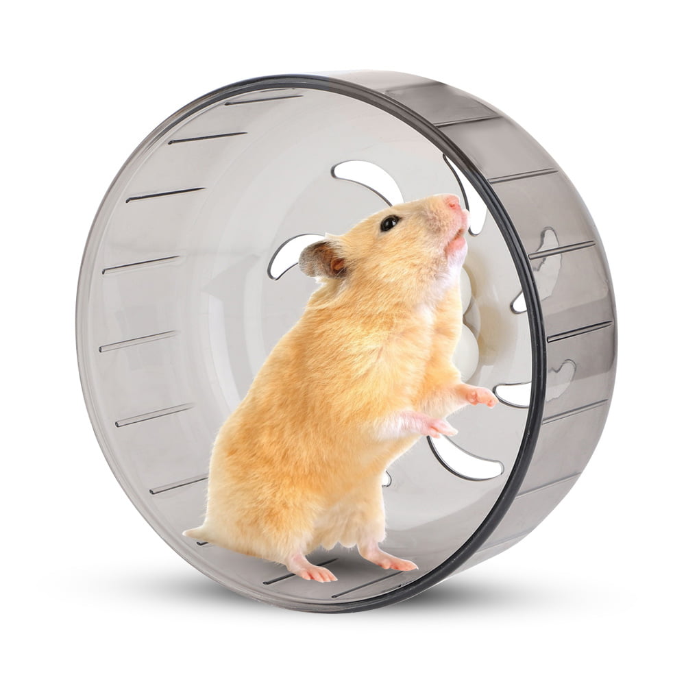 Small Pet Hamster Hedgehog Spinner Wheel Activity Wheel Metal Safe Durable Run-Around Wheel Fitness Treadmill Toy 