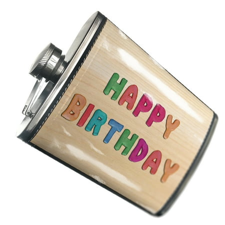 

NEONBLOND Flask Happy Birthday Colorful Kids Clay