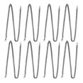 thumbnail image 2 of Cadena de eslabones para fabricación de joyas BuyWeek 8 piezas Cadena curvada, 2 of 14