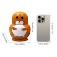 thumbnail image 2 of 10pcs Cartoon Big Belly Shape Owl Wooden Russia Nesting Dolls Matryoshka, 2 of 5