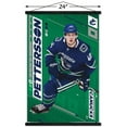thumbnail image 3 of NHL Vancouver Canucks - Elias Pettersson 19 Wall Poster with Magnetic Frame, 22.375" x 34", 3 of 5