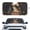 Frog Mushroom Starry Night, variant on Xixirimido Car Windshield Sun Shade Foldable Sunshade Front Window Cover Sun Visor for Trucks SUVs Sedan Universal Car Interior Accessories, Sunflower & Leopard
