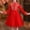 Red, variant on JFGHDG Chinese New Year Dress for Girls Baby Chinese New Year Outfit Embroidery Tang Suit Children Hanfu Dresses Embroidered Chinese Knot Tulle Dress Classic Outfits Embroidery Tang Suit A1 Red 110