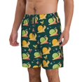 thumbnail image 2 of Fotbe Snails And Butterfies Trajes de Baño Estampados para Hombre, Shorts de Verano de Secado Rápido, Ropa de Playa, Bañadores-Small, 2 of 6