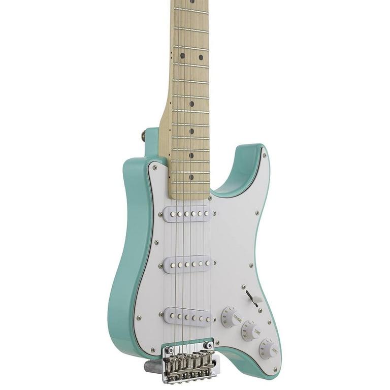 Traveler Guitar Travelcaster Deluxe Electric Guitar (Surf Green