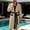 Khaki, variant on Men's Turkish Terry Kimono Style Bathrobe - Cotton Robe for Men - Comfortable & Absorbent - Soft & Cozy Wear Hotel Spa Robes Size M-2XL Navy