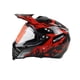 thumbnail image 2 of Casco de ciclismo Sombrero de flujo de aire transpirable Casco de bicicleta de montaña para adultos Negro Rojo M, 2 of 8