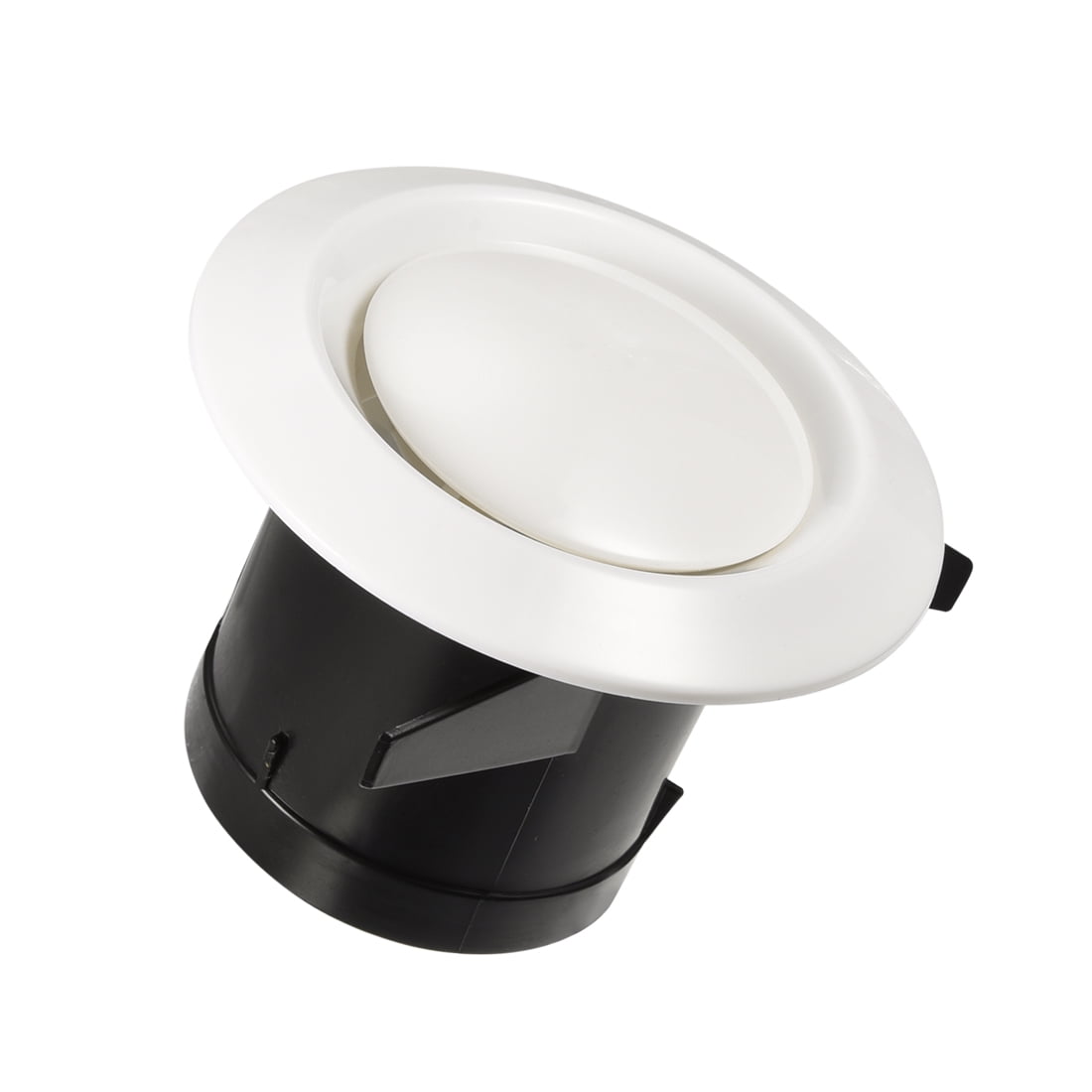 3 Inch Air Vent Circular ABS White Cover Adjustable for Room Ventilation