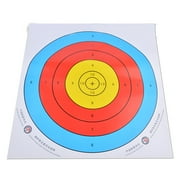 40x40cm Coated Paper Target Sheets, 36.7cm Diameter Target Rings, 10 Sheets, Durable Shooting Practice Targets