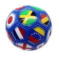 thumbnail image 4 of Country Flags Soccer Ball Size 3, World Club National Teams, Flag Soccer Ball - Blue, 4 of 4