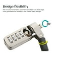 thumbnail image 4 of Cable Lock,Laptop Lock Cable Lock Laptop Lock Digit Password Lock Meticulously Designed, 4 of 14