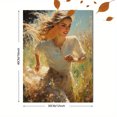 thumbnail image 3 of Qisvanset 12x16 Inch Woman Running to Jesus Canvas Wall Art, Biblical Figure Art Religious Gift Home Wall Decor, 3 of 8