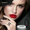 thumbnail image 3 of Stars Collection by Rinfit - Silicone Rings for Women - 3 Rings Pack, 3 of 9