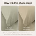 thumbnail image 6 of California Design Den Cal King Sheet Set - 100% Organic Cotton Sheets, Crisp Percale, Deep Pockets Cal King Set - Warm Taupe, 6 of 9