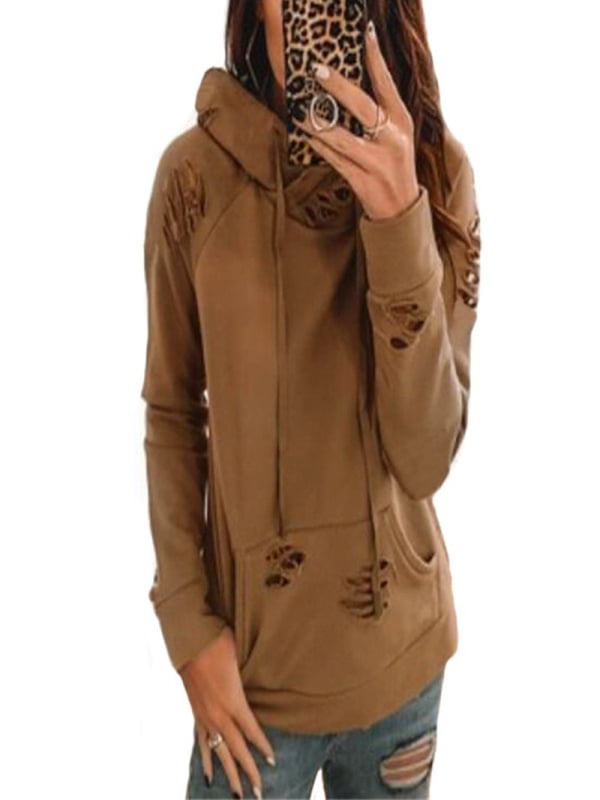 plain brown hoodie