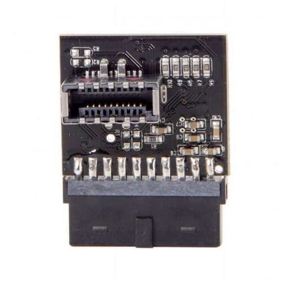 FVH USB 3.1 Front Panel Socket to USB 3.0 20Pin Header Male Extension Adapter for Motherboard