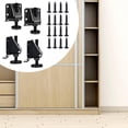 thumbnail image 6 of yotijay Leg Leveler Easy to Install Adjustable for Furniture Cabinets Shelving Units 4 Sets, 6 of 9