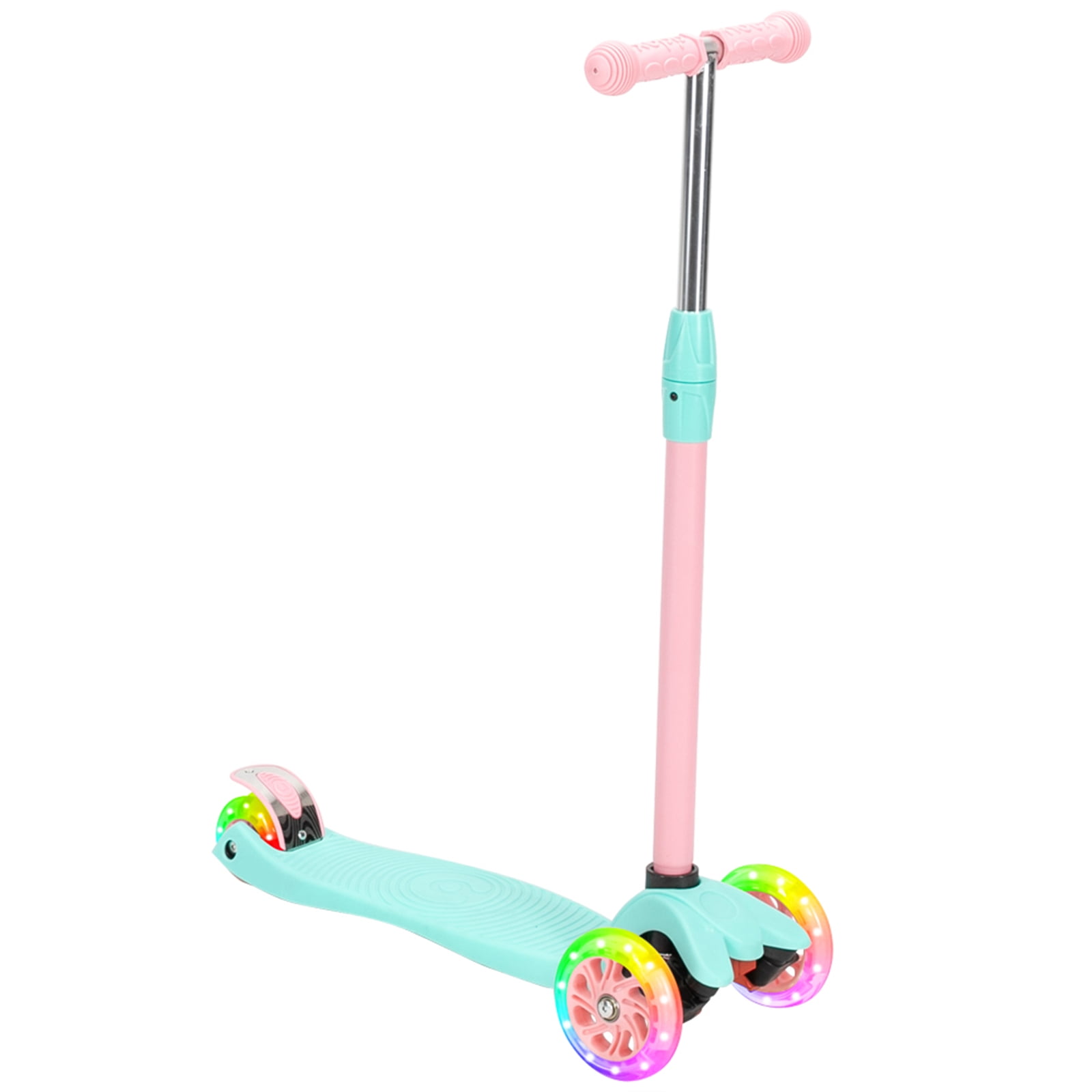 Details about   3 LED Wheels Kick Kids Child Toddlers Scooter Adjustable Height For Girls# 