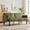 Green, variant on Rugerasy 75.5IN 3 in 1 Futon Sofa Bed,MultiFunction Couch Sleeper with Adjustable Backrest,Loveseat,Mid Century Modern Futon Couch,Sofa Cama,Couches,Grey