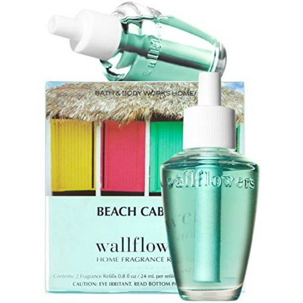 bath and body works new look! beach cabana wallflowers 2pack refills