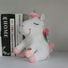 Chollius LED Unicorn Doll Stuffed Animal Rainbow Wings Night Light Plush