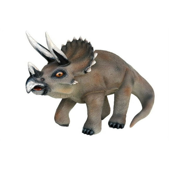 Medium Walking Triceratops Dinosaur Statue
