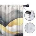 thumbnail image 4 of Blackout Kids Curtains,Black and Gold Marble Childrens Insulated Curtains Set Of 2,Bedroom Essentials,Toddler Room Decor 42x84in(106x213cm), 4 of 4