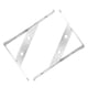 thumbnail image 1 of Tratamiento de dibujo superficial Soporte triangular estable soporte de acero inoxidable oficina para cocina baño patio trasero remolque para tiendas talleres, 1 of 8