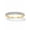 18k Gold-Plated Sterling Silver, variant on Diamond Accent Single Row Ring Band in 18k Gold-Plated or Platinum-Plated Sterling Silver