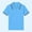 Sky Blue, variant on CYRBOKO Girls Short Sleeve Polos, Collared Casual Summer Cotton School Uniform Shirts Black Size 9-10 T