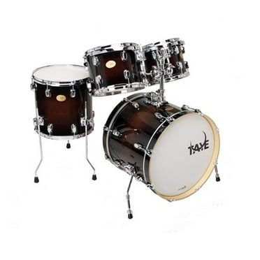Taye PS420JK-SPK-WB 4 Piece 20 in. ParaSonic Drum Shell Pack, Walnut Burst