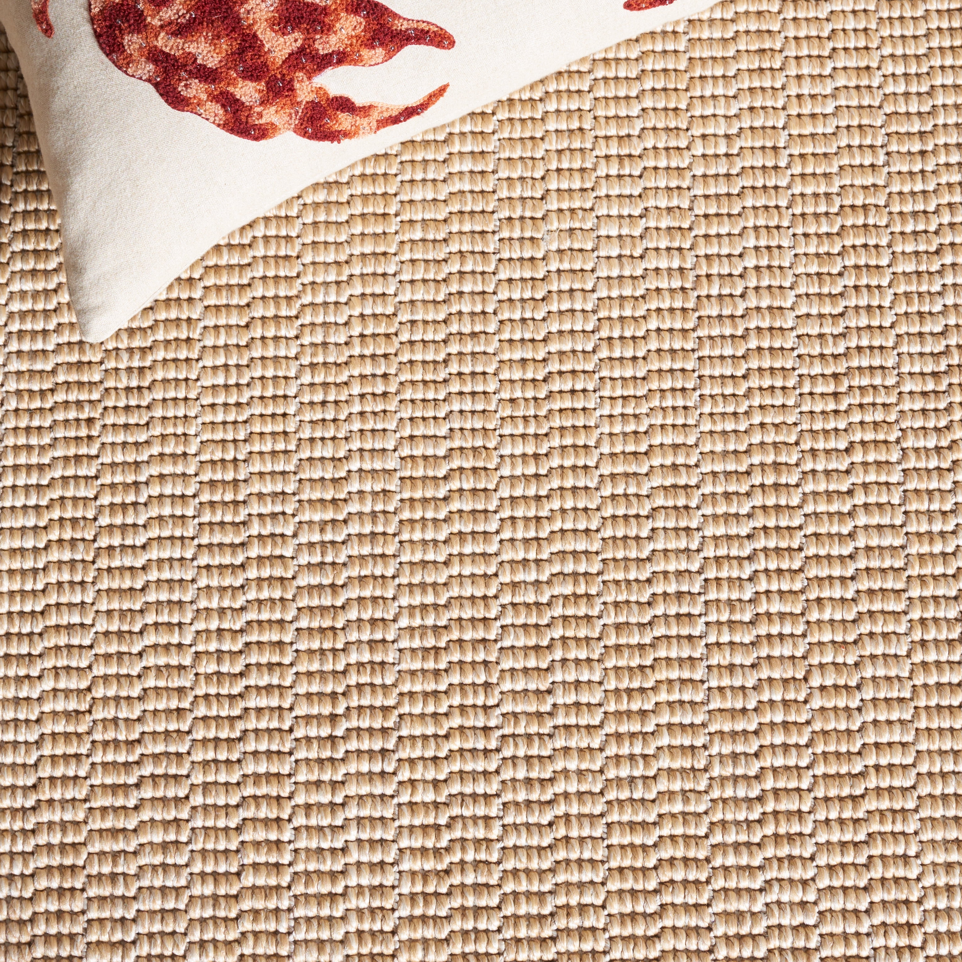 Safavieh Sisal All-Weather Dania Solid Indoor/Outdoor Area Rug, Natural, 3' x 5'