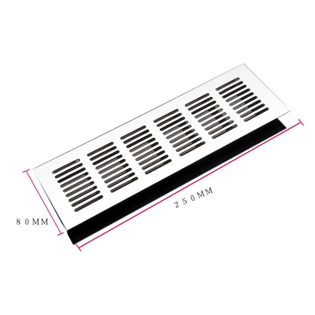 80*150-400mm Aluminium Air Vent Silver Louvred Grill Ventilation Grille  Cover | Walmart Canada